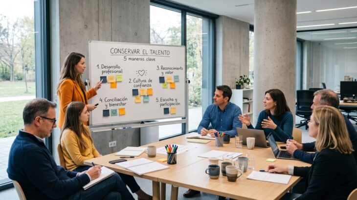 Conservar el talento en empresa 5 maneras
