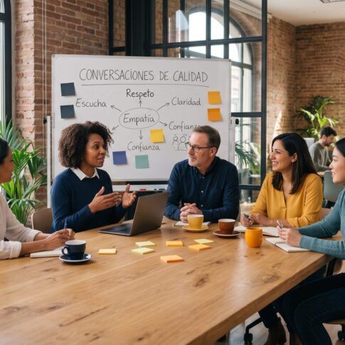 Comunicar en equipo Conversaciones de calidad en 5 claves