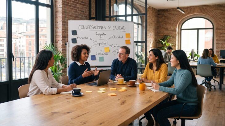 Comunicar en equipo Conversaciones de calidad en 5 claves
